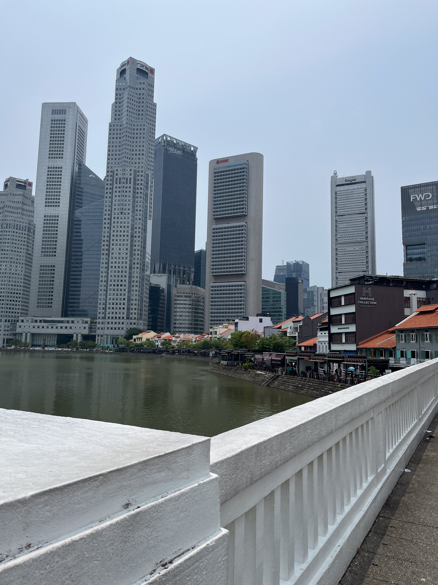 Buildings by the river