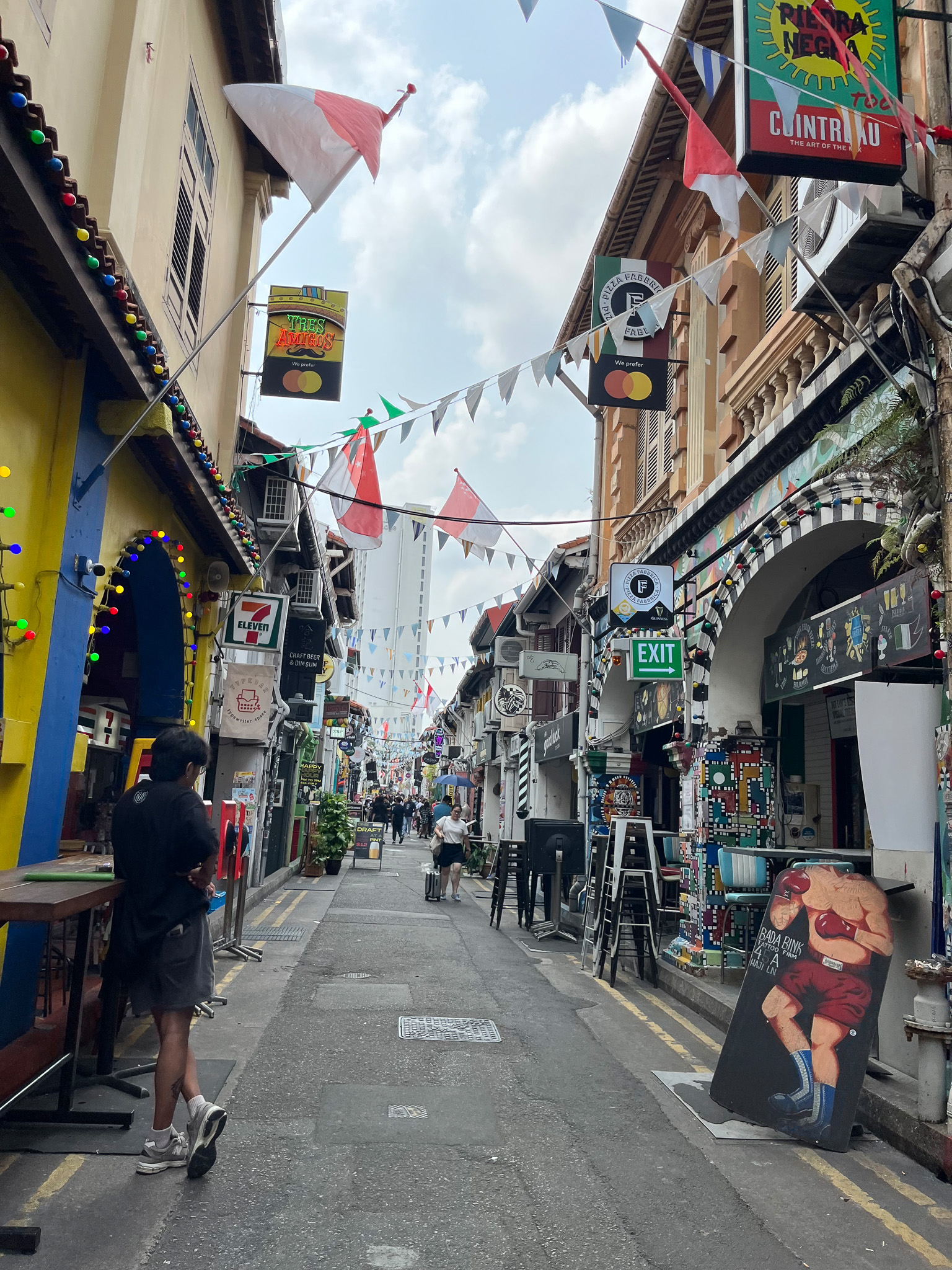 An alley in Haji Lane