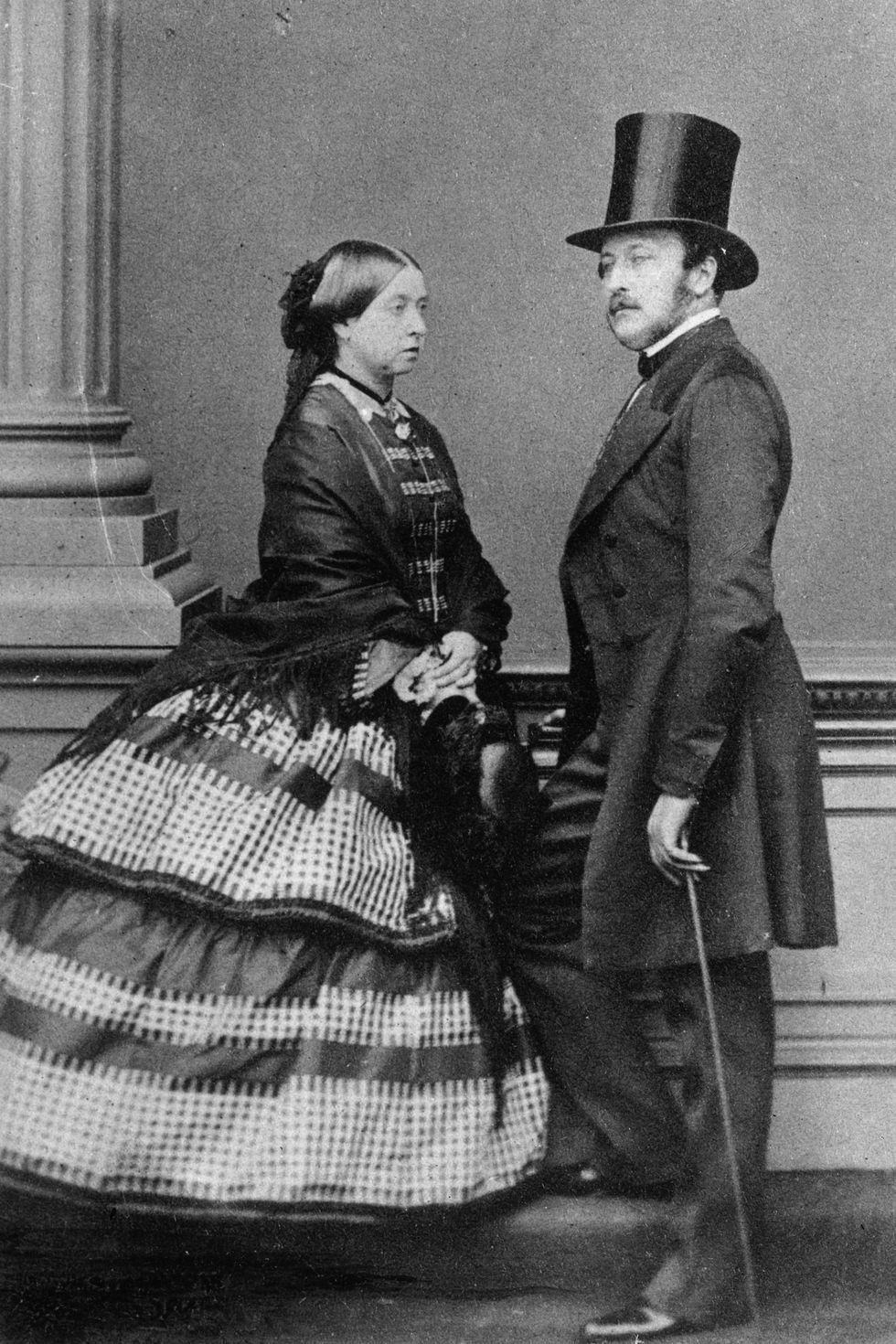 Queen Victoria with her husband, Prince Albert